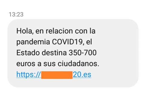 bdzsms|Identificados SMS fraudulentos con enlace a una web para.
